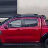 Ford Ranger T9 2023 On Roof Rails In Black - Pair
